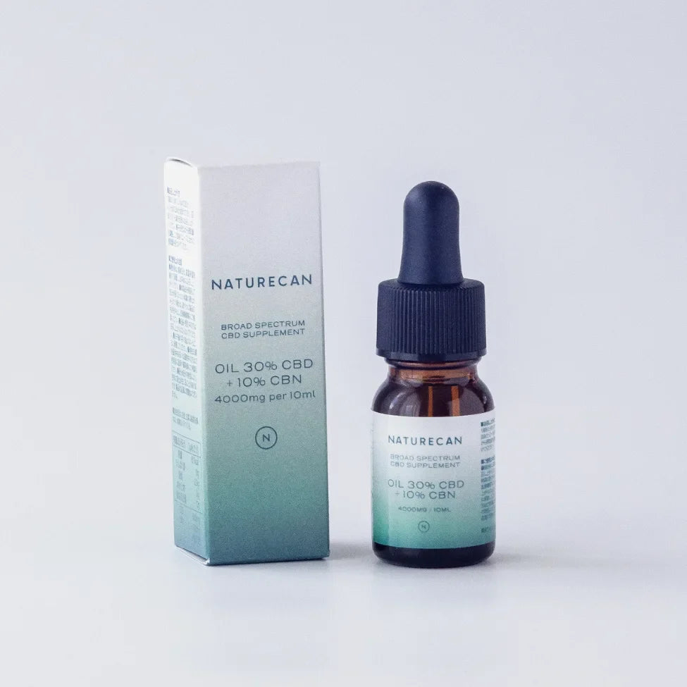 NATURECAN CBD&CBNオイル(CBD10%,CBN30%) 10ml CBD1000mg配合 CBG3000mg配合