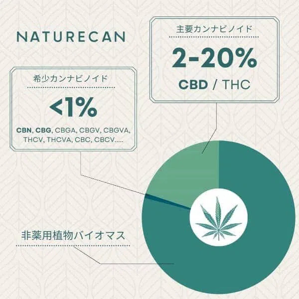 NATURECAN CBD&CBNオイル（CBD10%,CBN30%） 10ml CBD1000mg配合 CBG3000mg配合
