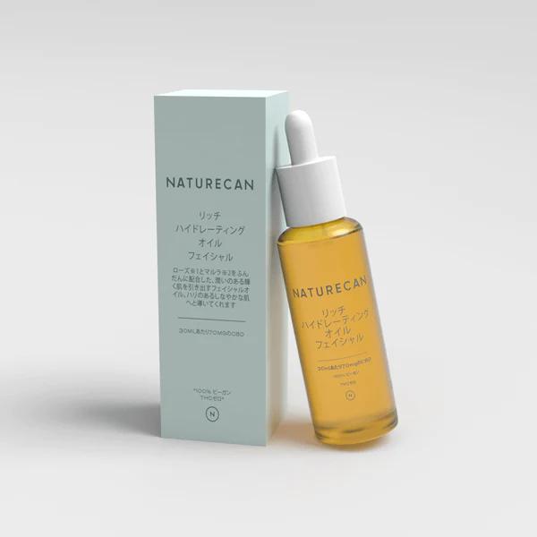 NATURE CAN CBDフェイス・ヘアセラム リッチ ハイドレーティング オイル フェイシャル